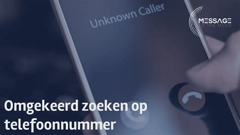 omgekeerd telefoonnummer zoeken